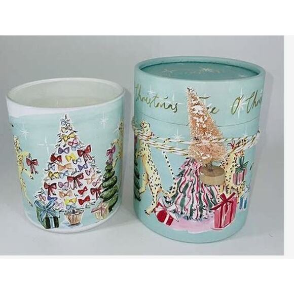 Anthropologie Other - New Anthropologie O Christmas Tree Candle  Sold out